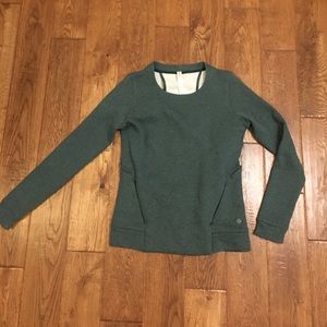 Green lululemon sweatshirt